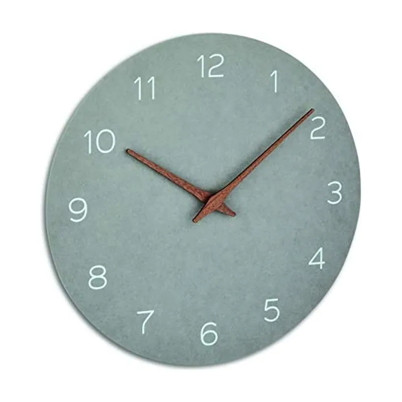 Dostmann 60.3054.10 Reloj de Pared analógico con manecillas de Madera