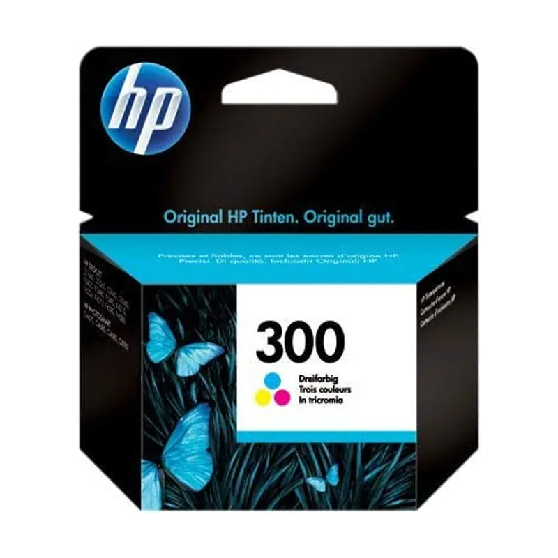 HP cartucho tricolor nº300 165 pag. deskjet/serie d1600/d2560/2600/serie d5500/serie f2400/f2480/f4280/f4210/f4272/f4580 d/5560 photosmart/serie c4700/c4780 serie envy/100