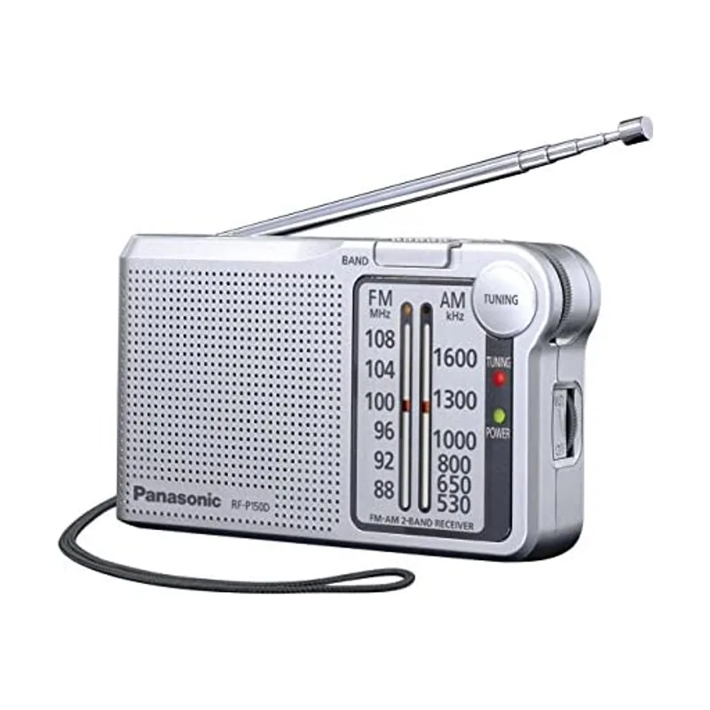 RF-P150DEG-S Pocket Radio FM/AM con Sintonizador Digital