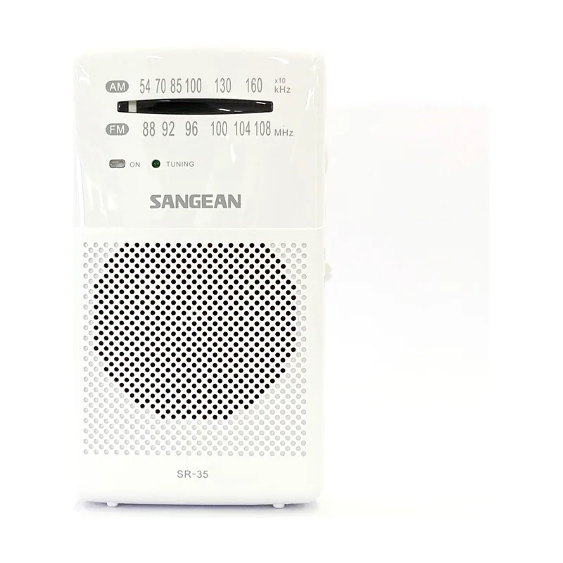 Sangean SR-35 Blanco Radio FM/Am