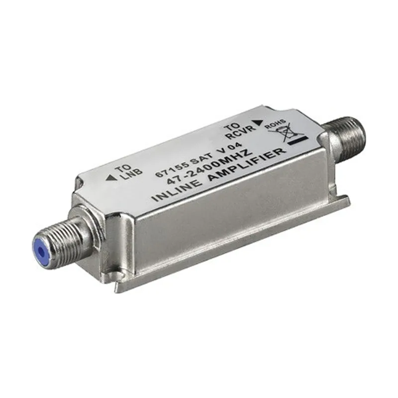 GooBay Amplificador De Linea FI 20dB Satelite Y MATV