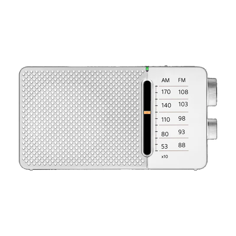 A500455 SR-36 Blanco Radio FM/Am