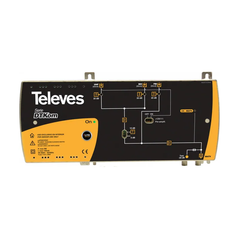 Televes Central TV 3E/1S FM-BIII-UHF