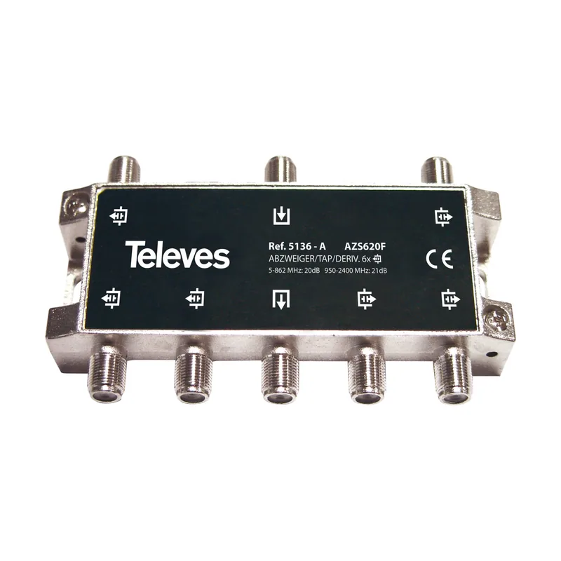 Televes Derivador ICT 5-2400 Mhz 6D F Tipo A