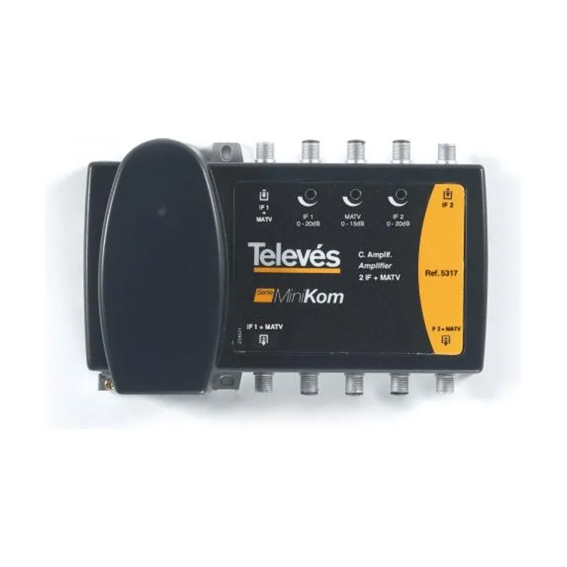 Televes Central TV 2E/2S RETORNO VHF-UHF-FI MiniKom