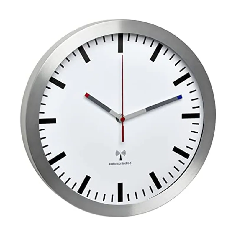 TFA-Dostmann 60.3528.02 reloj de mesa o pared Alrededor Aluminio