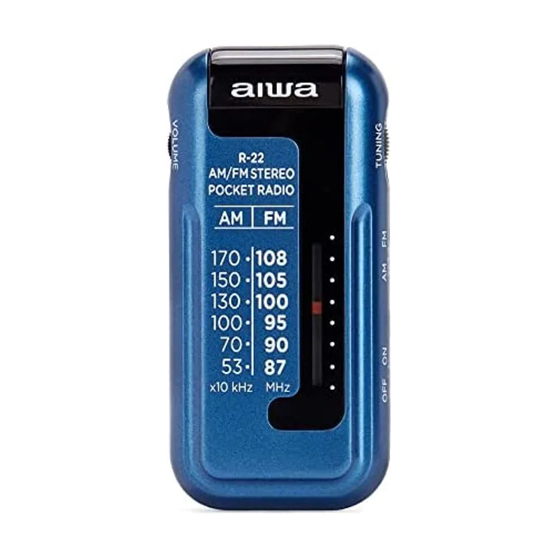 Aiwa R-22BL radio Personal Analógica