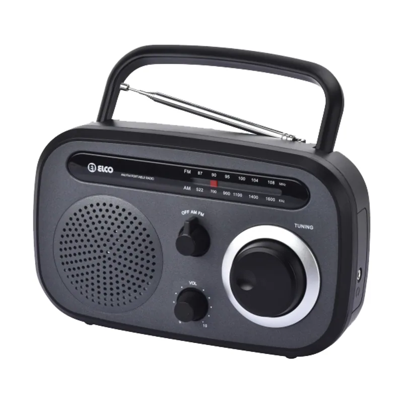 Radio am/fm con cable o pilas pd987