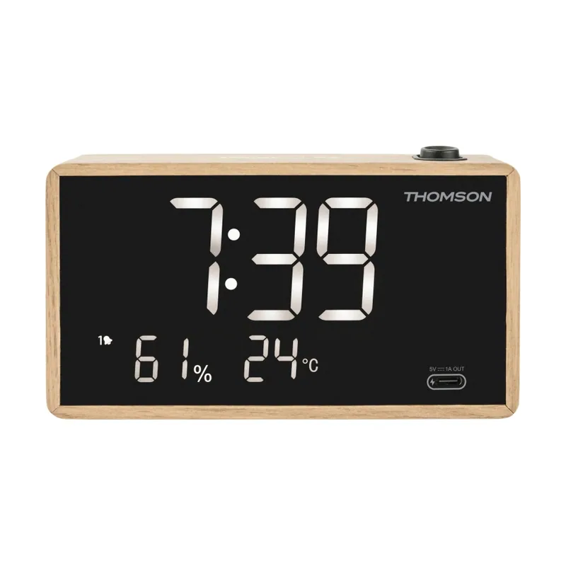 Radio reloj despertador con proyeccion