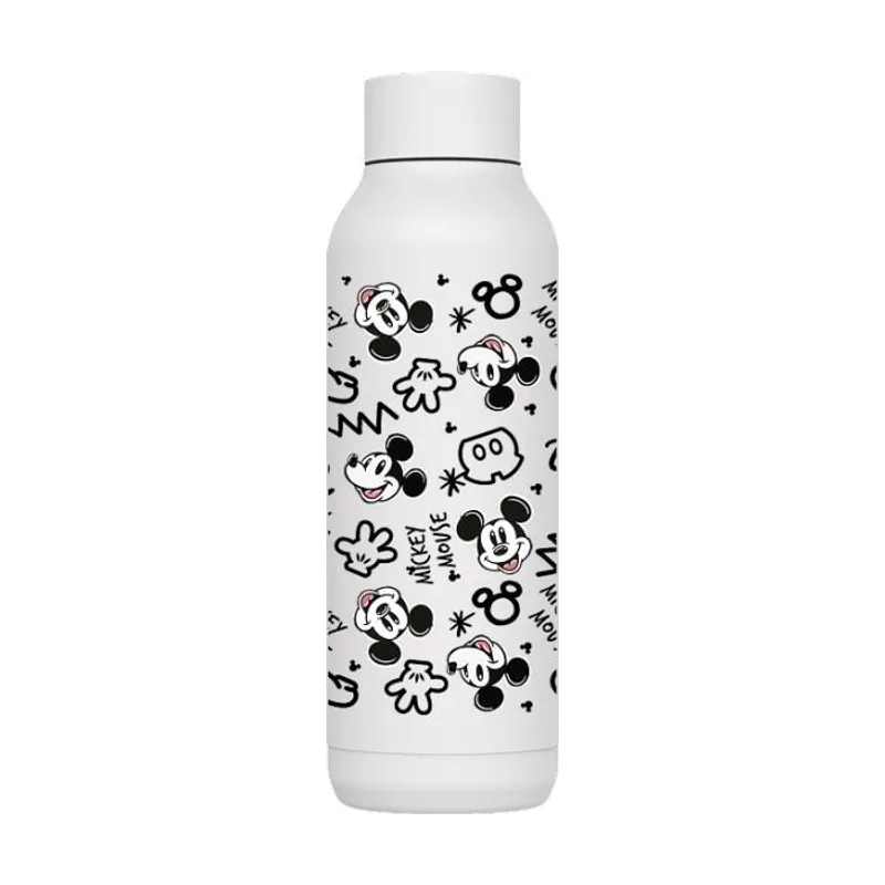 Quokka botella termo acero inoxidable solid white 510 ml mickey pop
