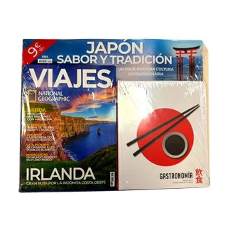 Rba coleccionables Pack coleccion japon 01 gastronomia + revista viajes irlanda