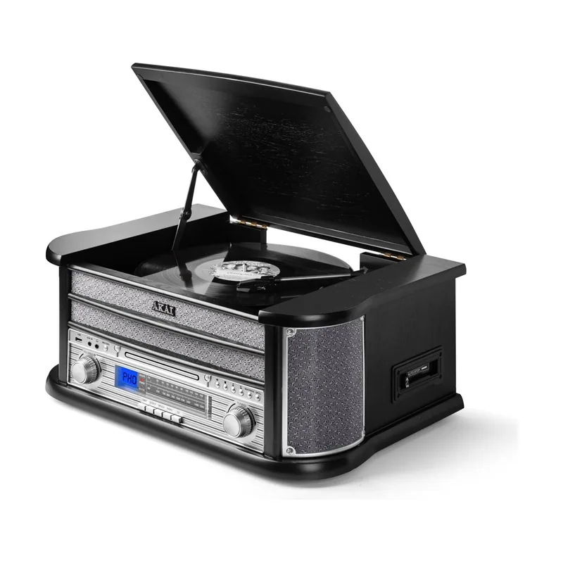 Gramofon z cd i odtwarzaczem kaset att-350cc