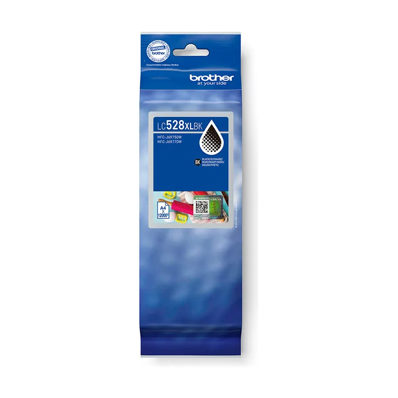 Brother LC528XLBK cartucho de tinta 1 pieza s Ultra High Yield