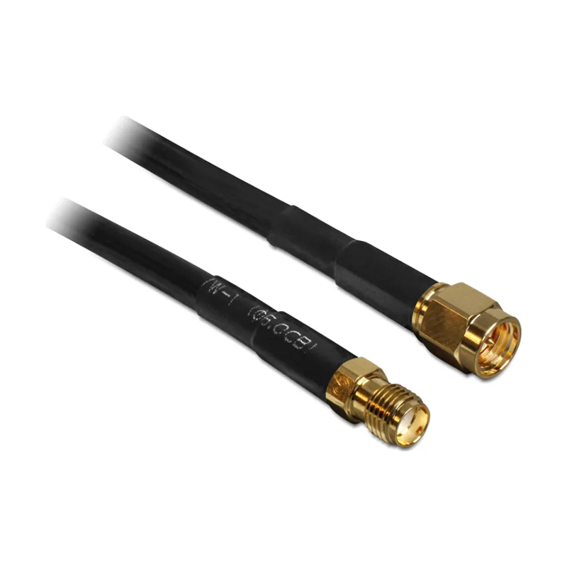 Delock 5m SMA m/f cable coaxial CFD200