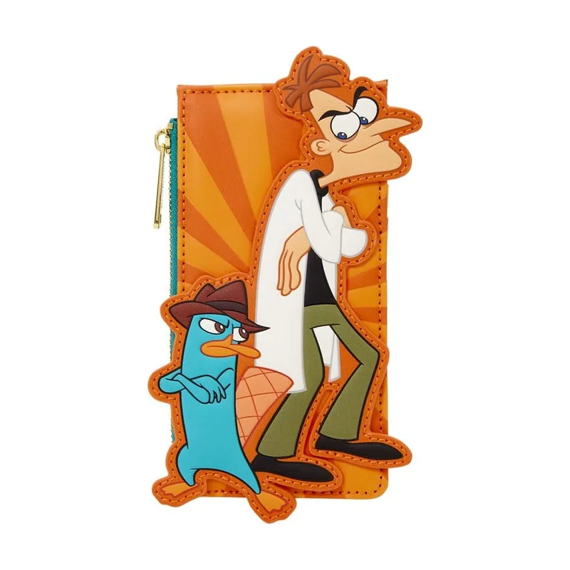 Loungefly Dr. doofenshmirtz & perry the platypus card holder