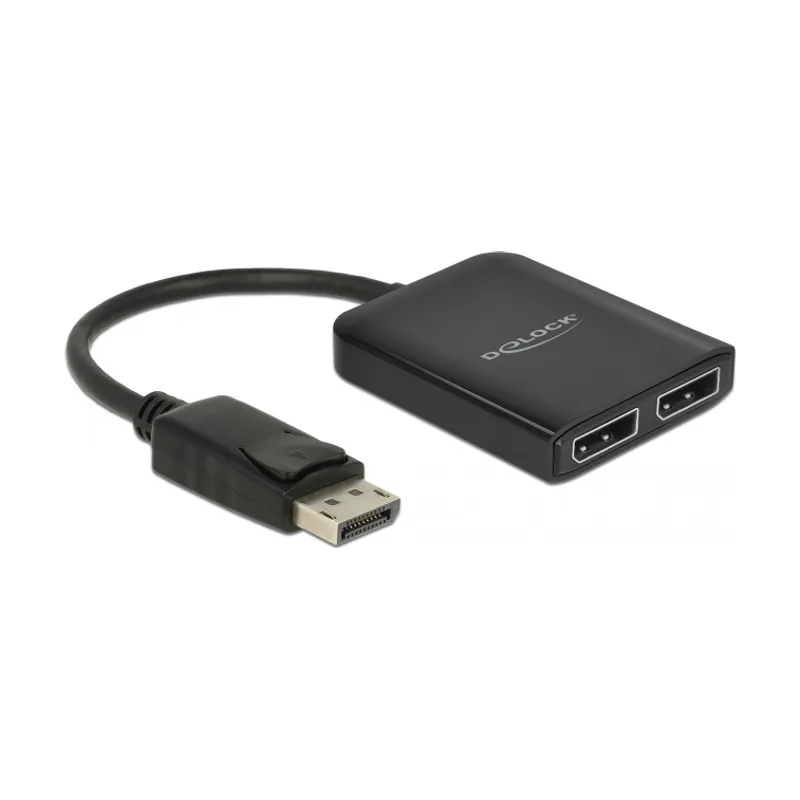 Delock Divisor DisplayPort 1.4 1 x DisplayPort a 2 x DisplayPort MST