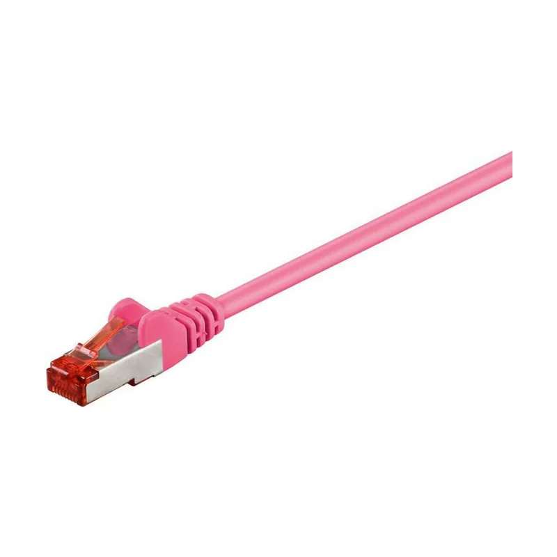 Microconnect SSTP620PI cable de red Rosa 20 m Cat6 S/FTP S-STP