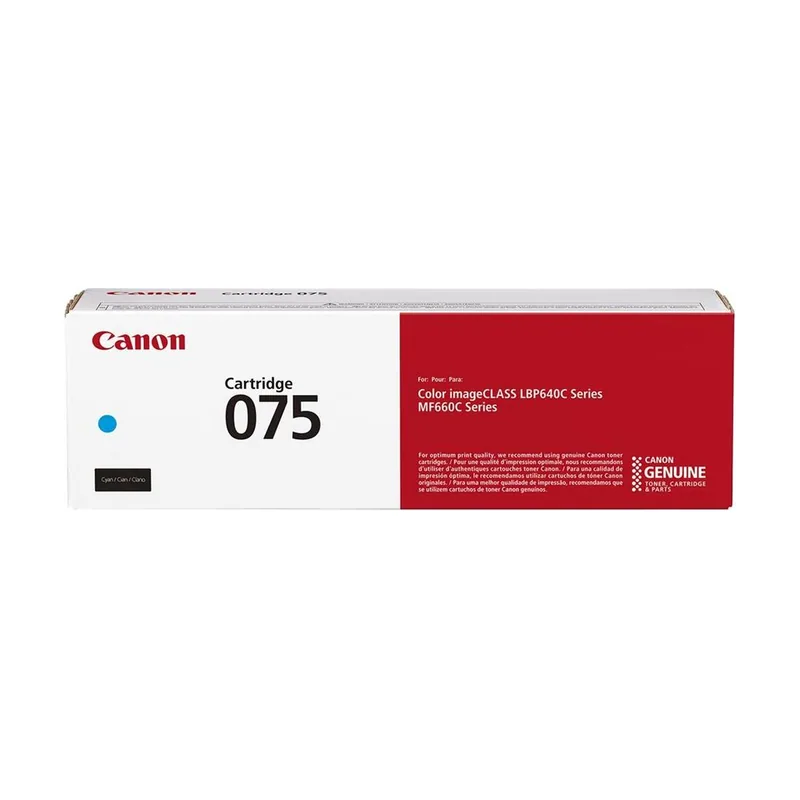 Canon 075 cartuccia toner 1 pz Originale Ciano CARTRIDGE 075 C