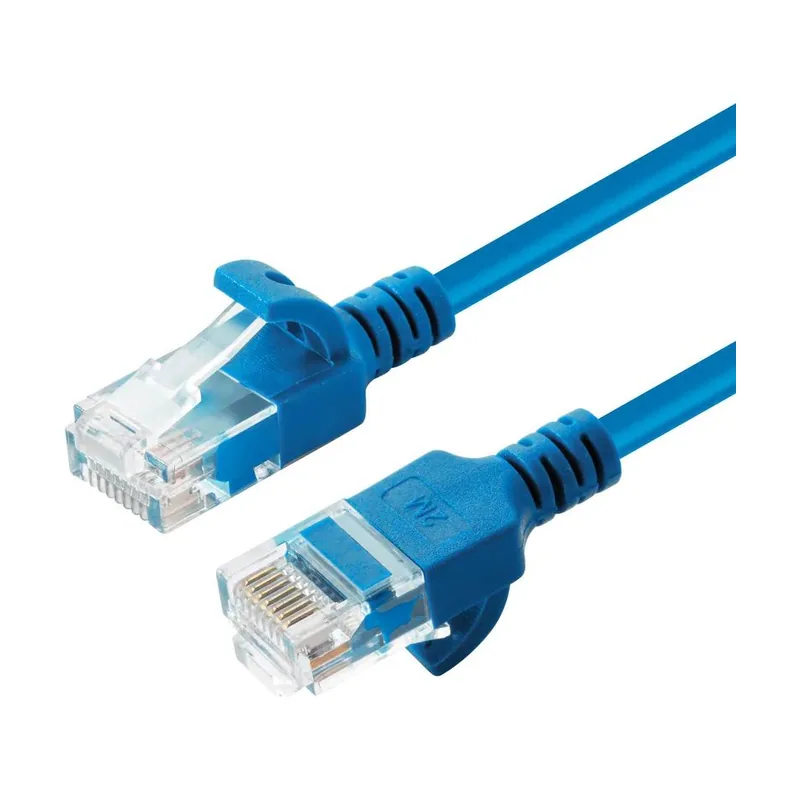 Microconnect V-UTP6A0015B-SLIM cable de red Azul 0,15 m Cat6a U/UTP UTP