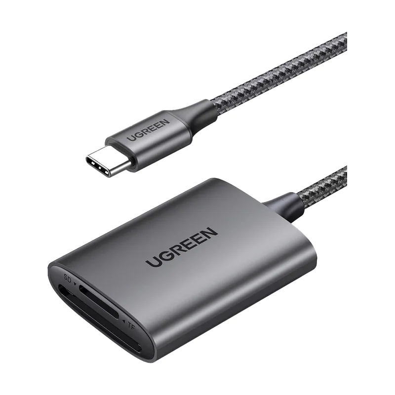 Ugreen lector de tarjetas sd/tf ugreen cm401 usb c 5 gb/s