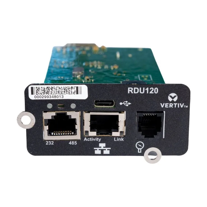 Vertiv Liebert IntelliSlot RDU120 Interno Ethernet 1000 Mbit/s