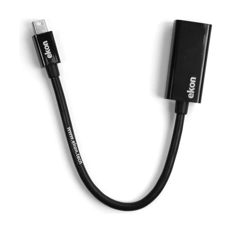 Ekon ECITDISPLHDMI adaptador de cable de vídeo Mini DisplayPort HDMI tipo A Estándar