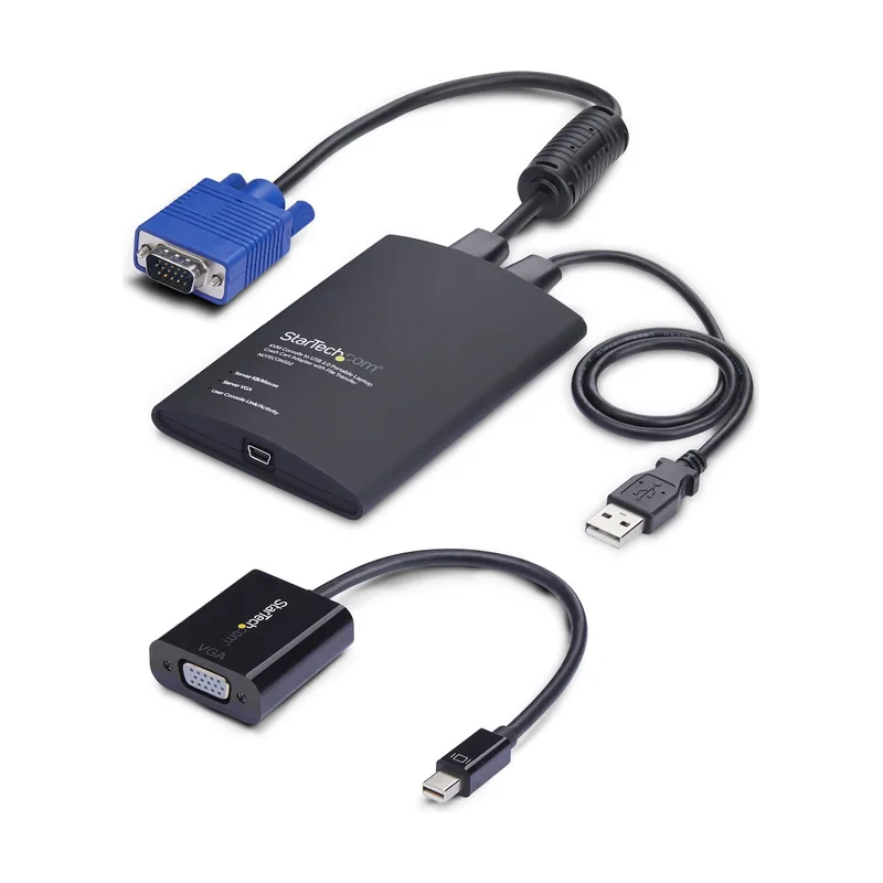 Startech Adaptador Crash Cart USB a VGA Mini DisplayPort