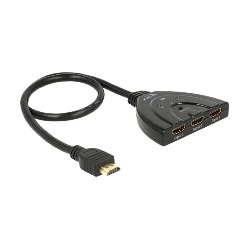 Delock 18600 HDMI interruptor de video