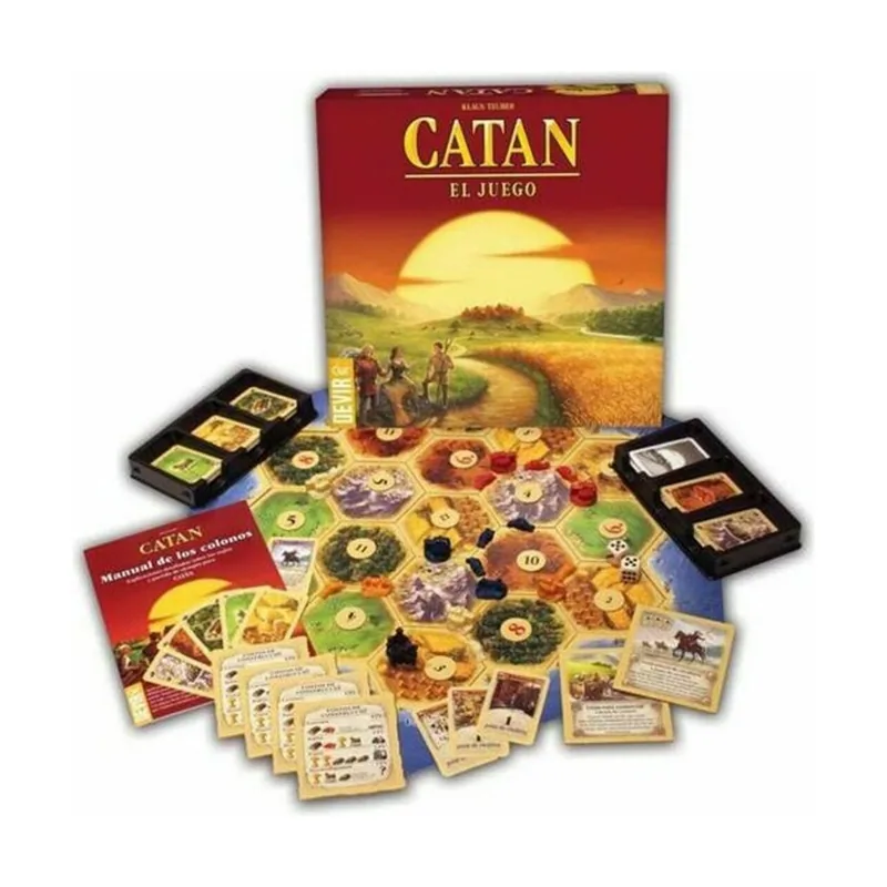 Devir Catan Juego de Mesa de Estrategia y Comercio