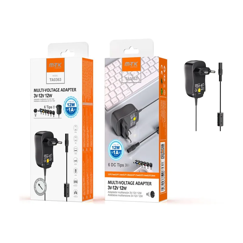 Mtk Cargador universal manual 12w