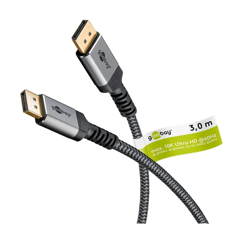 GooBay Cable DisplayPort 2.1 3m