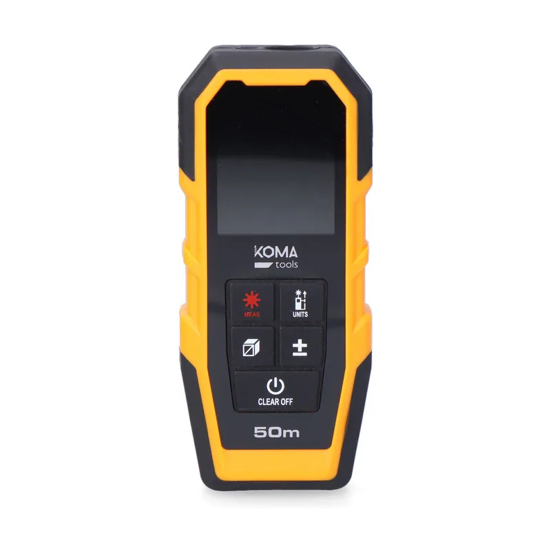 Koma tools Nivel láser multifunción 2xAAA fabricado con materiales resistentes con funda