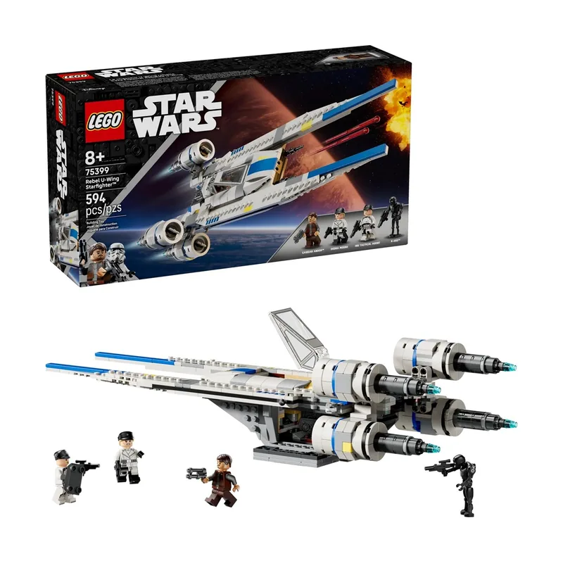 Lego Star Wars Caza Estelar Rebelde ala-U 75399