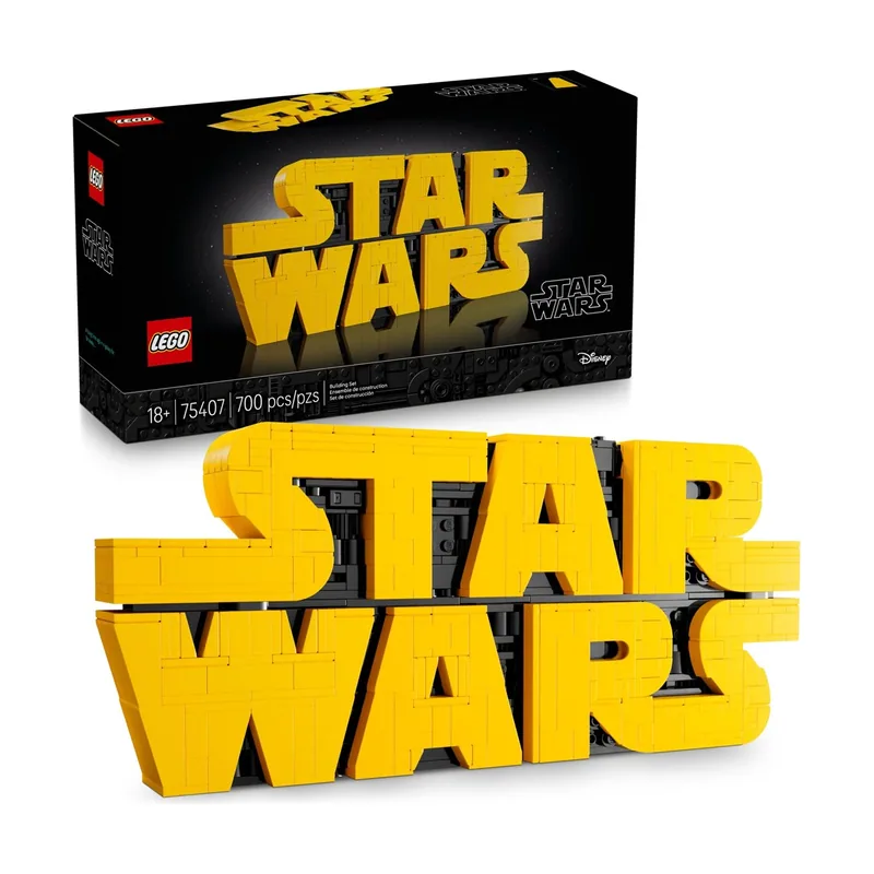 Lego Star Wars Logotipo de Star Wars para Construir 75407