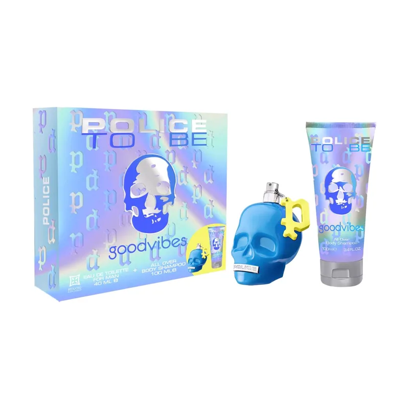 Police To Be Goodvibes Eau Toilette para uso profesional para mejorar el rendimiento en cada uso con medida o especificación 40M