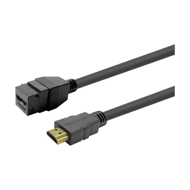 Keystone black hdmi female to
