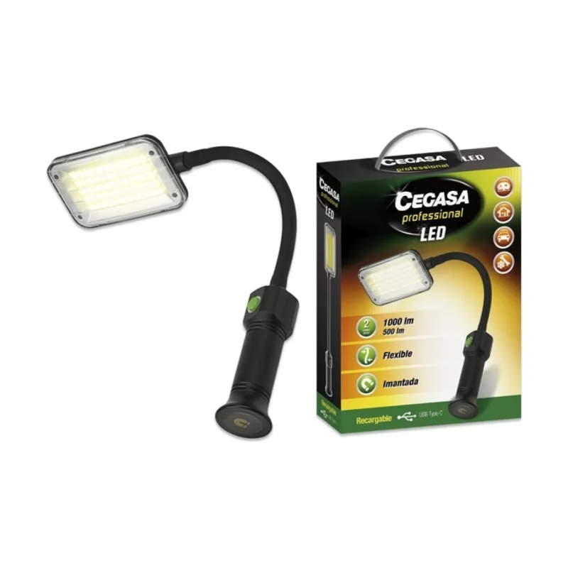 Cegasa profesional linterna flexible led hasta 1000lm