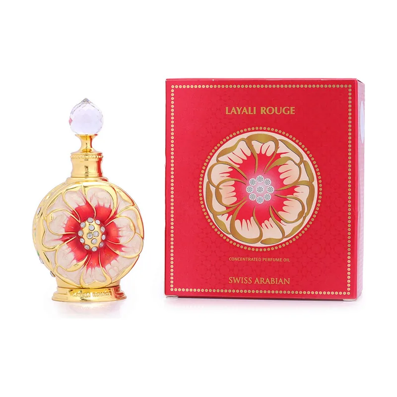 Swiss Arabian Layali Rouge FOR Women 0,5 oz Parfum Oil Mini