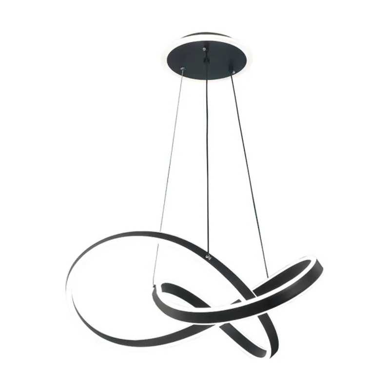 Abrila Colgante nantes negro 120w 3000-4000-6000k regx60x