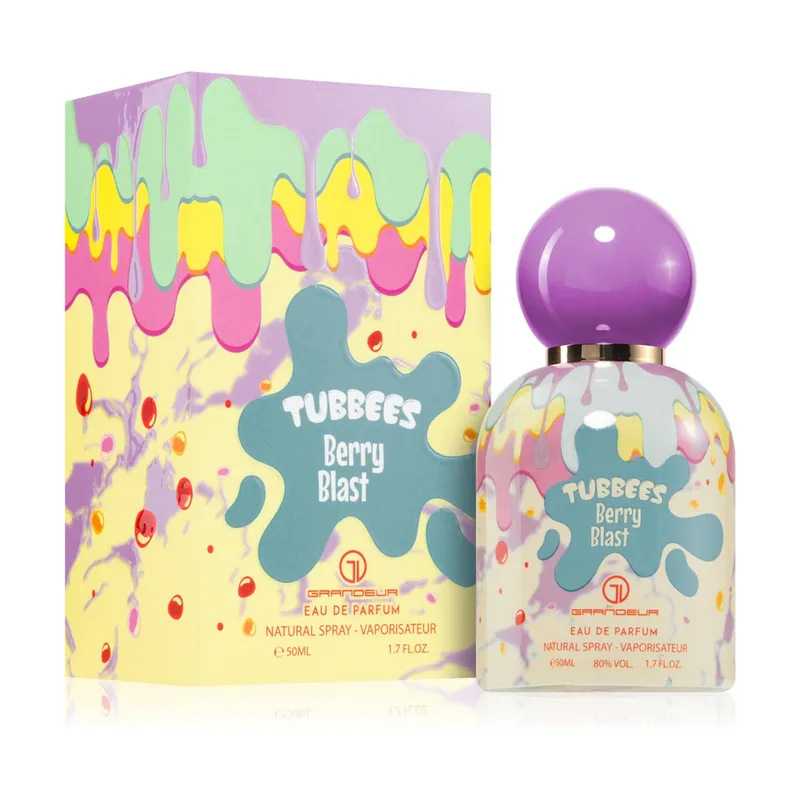 Grandeur Tubbees Berry Blast Eau Parfum para uso profesional para mejorar el rendimiento en cada uso con medida o especificación 50M