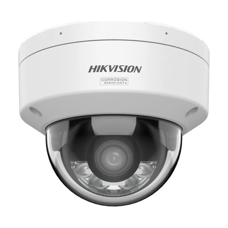 Hikvision Cámara de Seguridad IP Pro Domo ColorVu PoE 8MP 2,8mm Exterior IP67