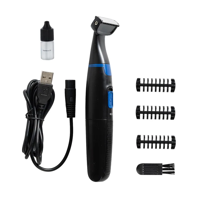 Rasuradora inalambrica multifuncional 5 pzas con carga usb WH1135