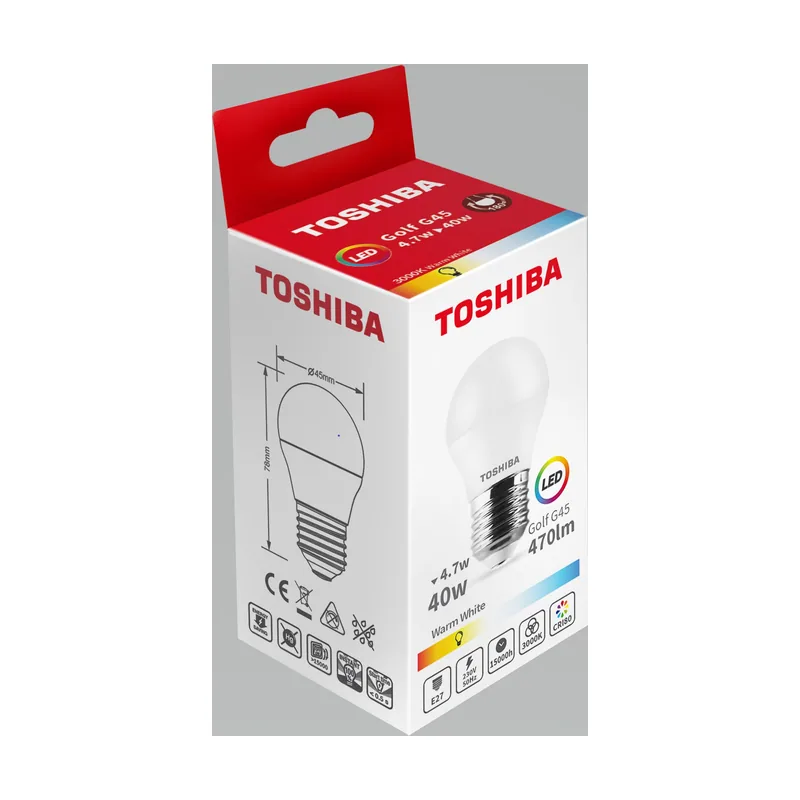 Bombilla led g45 e27