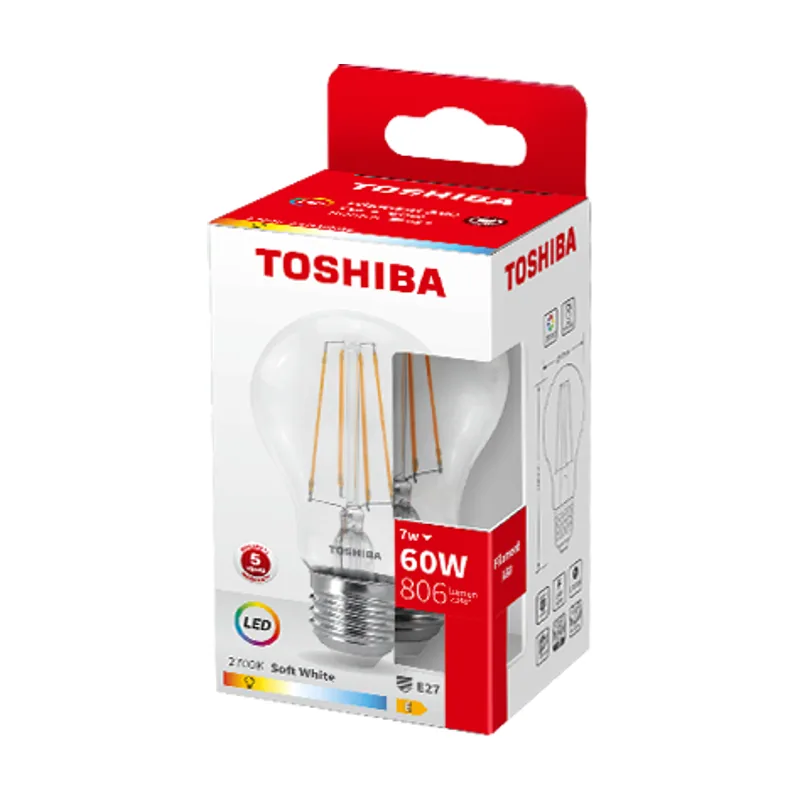 Bombilla led filamento a60 e27