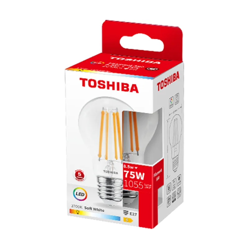 Toshiba Bombilla led filamento a60 e27