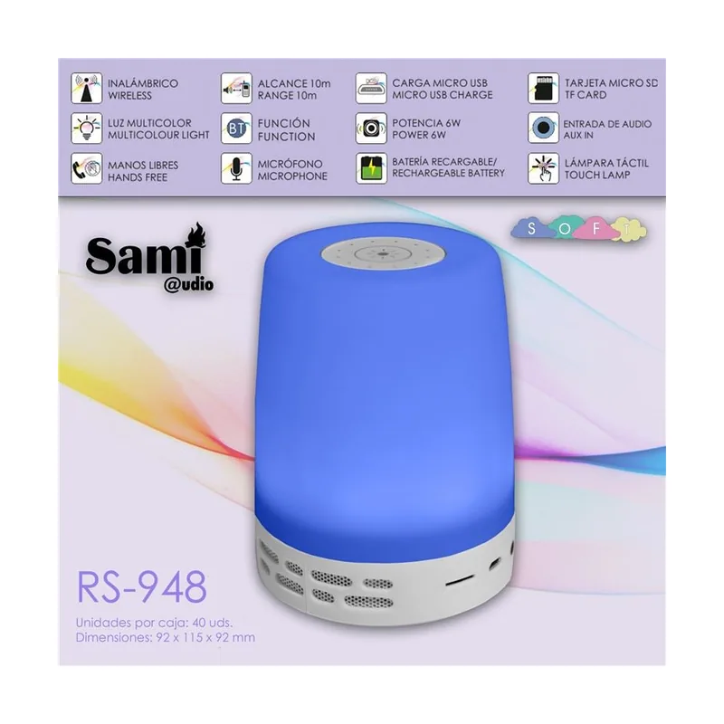Sami multimedia soft lampara bt