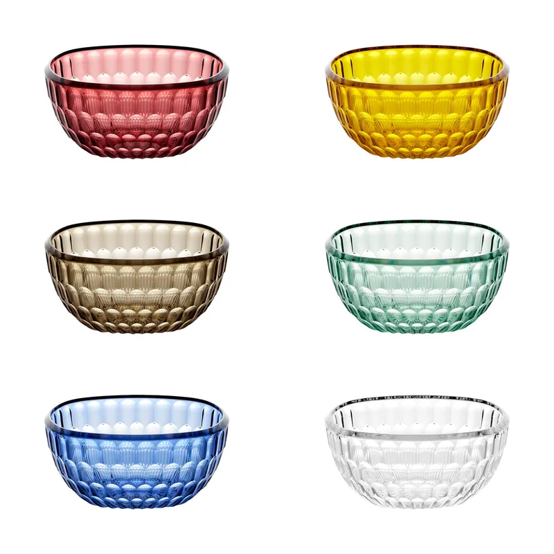 Guzzini Vanity Juego de 6 cuencos de colores