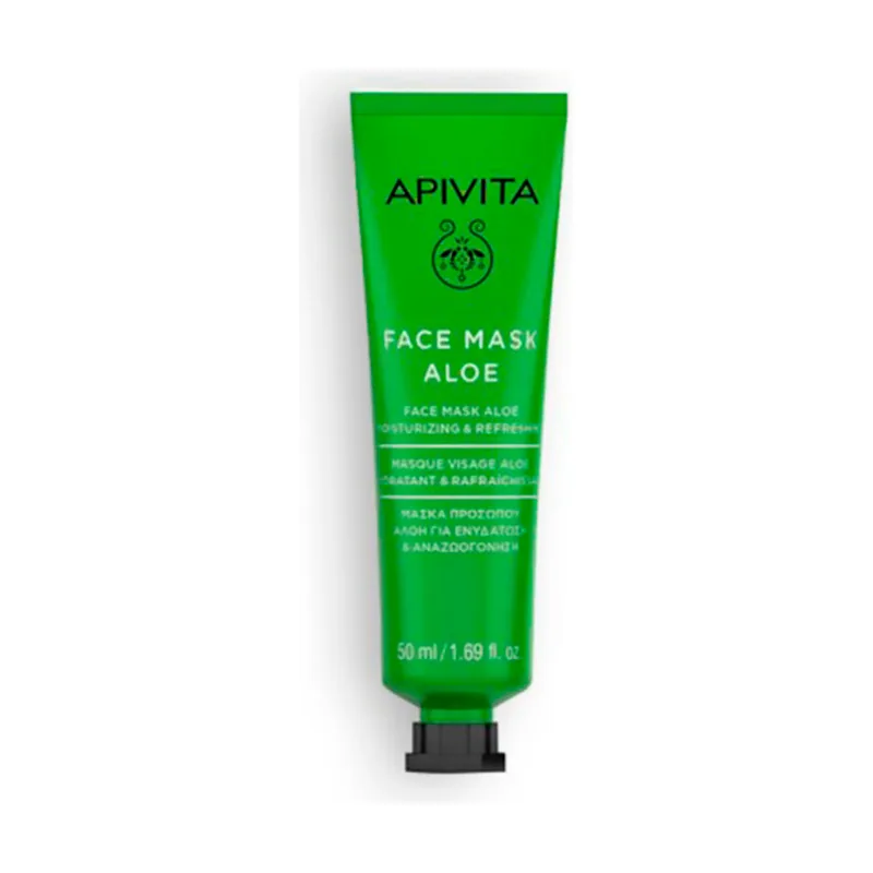 Apivita MASCARILLA FACIAL hidratante refrescante con aloe 50 ml