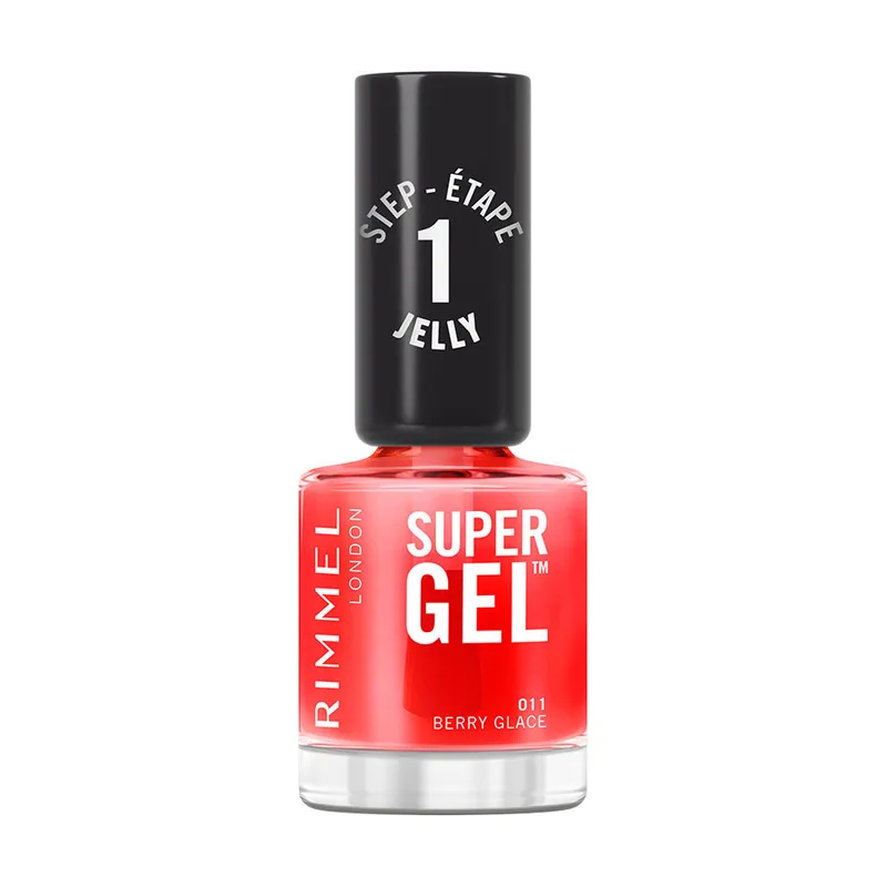 Rimmel Super Gel Jelly Gloss Esmalte de Uñas 011 Berry Glace