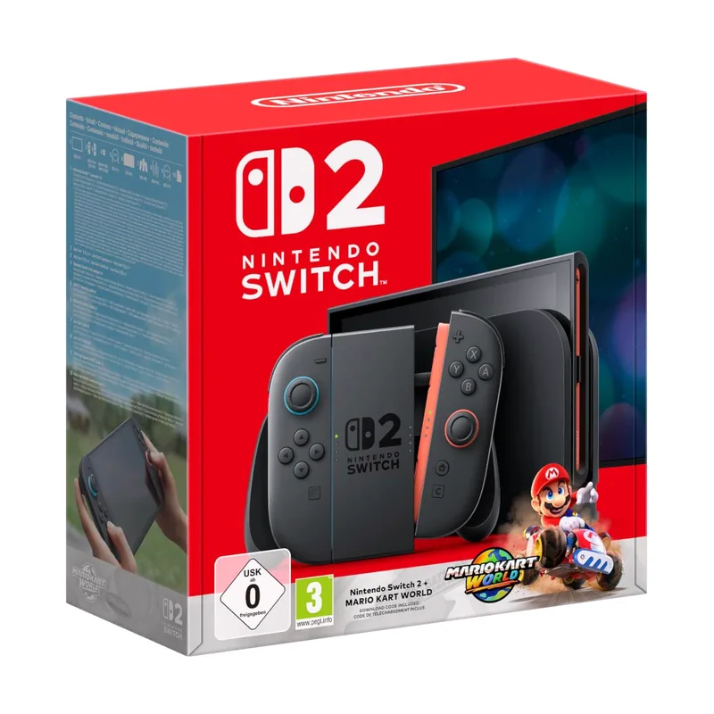Nintendo Switch 2 + Mario Kart World videoconsola